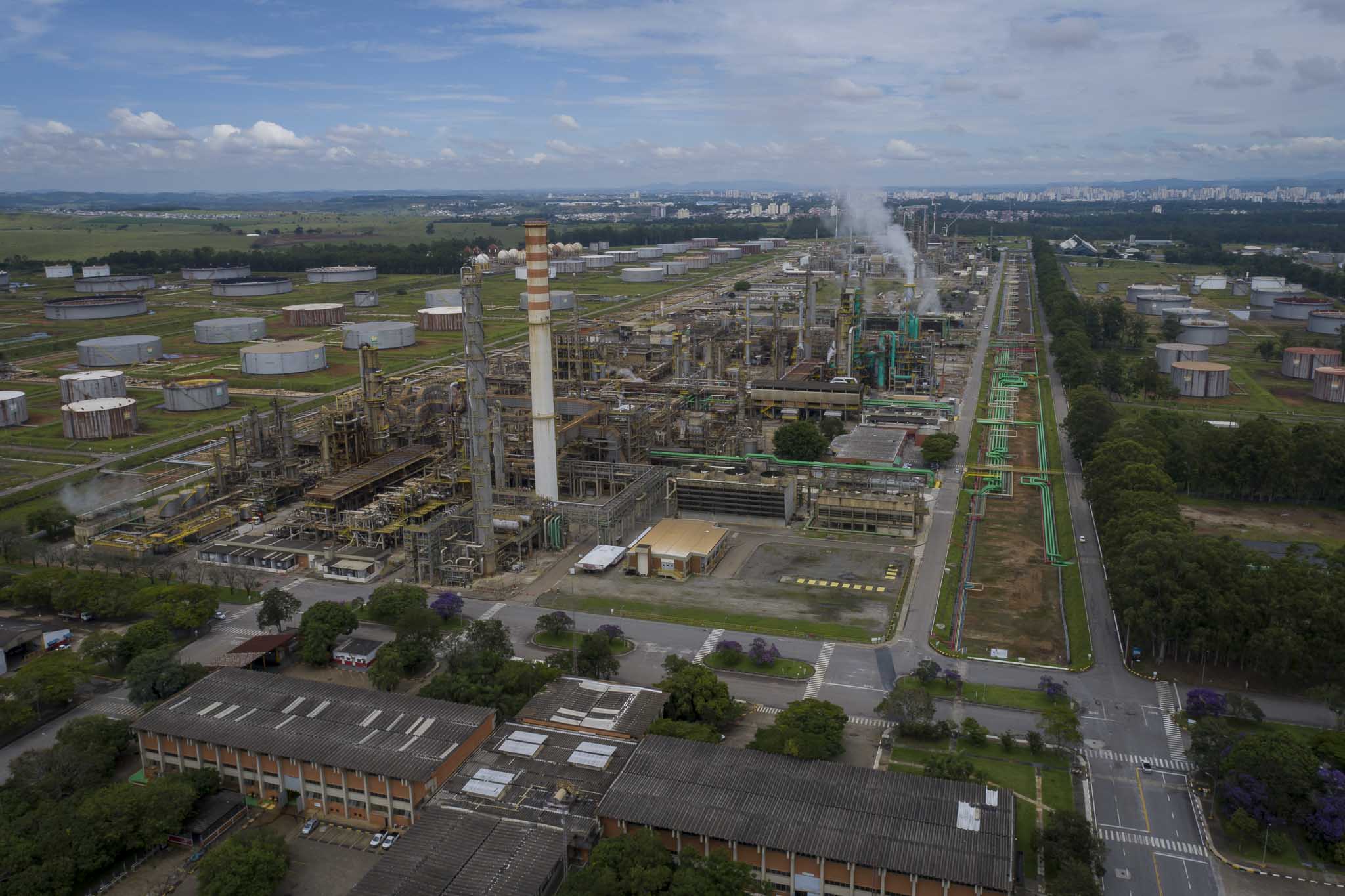 Refinaria Henrique Lage (Revap), em São José dos Campos (SP)